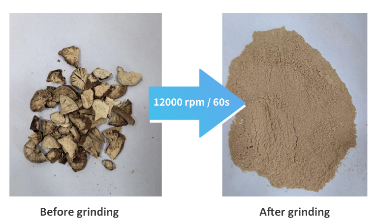 Grinding effect