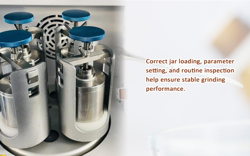 Use the planetary ball mill correctly to ensure safety during laboratory sample preparation Use the planetary ball mill correctly to ensure safety during laboratory sample preparation